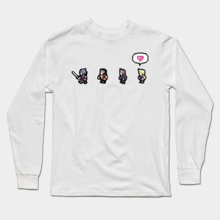 Pixel Prompto Love Long Sleeve T-Shirt